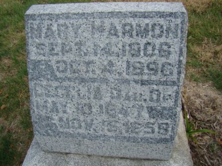 CLUTTER HARMON, MARY MALINDA - Jefferson County, Iowa | MARY MALINDA CLUTTER HARMON 