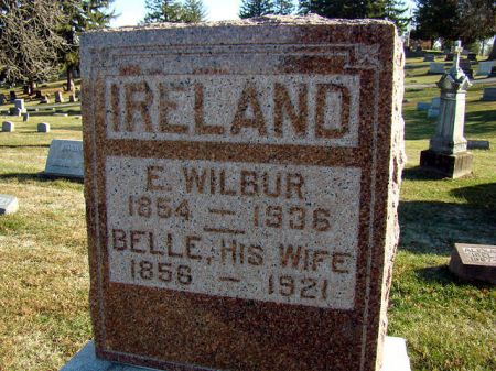 IRELAND, ERNEST WILBUR - Jefferson County, Iowa | ERNEST WILBUR IRELAND 