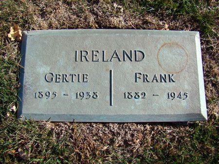 MCQUERRY IRELAND, GERTIE - Jefferson County, Iowa | GERTIE MCQUERRY IRELAND 