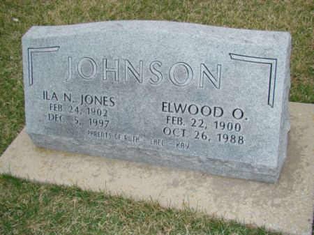 JONES JOHNSON, ILA NAOMI - Jefferson County, Iowa | ILA NAOMI JONES JOHNSON 