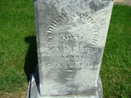 JOHNSTON, ANDREW - Jefferson County, Iowa | ANDREW JOHNSTON 