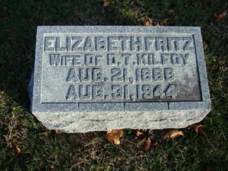 FRITZ KILFOY, EIZABETH - Jefferson County, Iowa | EIZABETH FRITZ KILFOY 