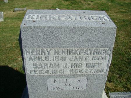 KIRKPATRICK, HENRY H - Jefferson County, Iowa | HENRY H KIRKPATRICK 