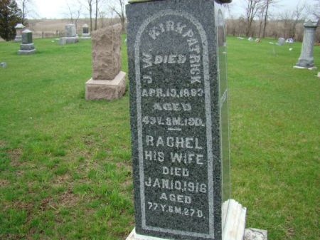 KIRKPATRICK, RACHEL J - Jefferson County, Iowa | RACHEL J KIRKPATRICK 