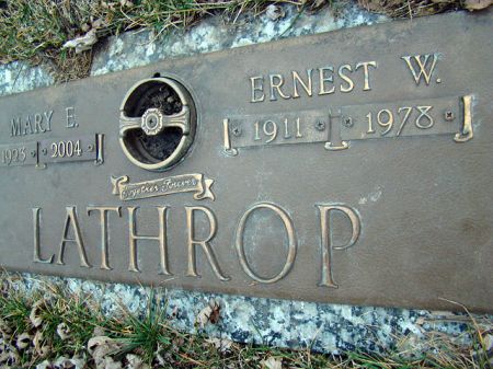 LATHROP, ERNEST W - Jefferson County, Iowa | ERNEST W LATHROP 