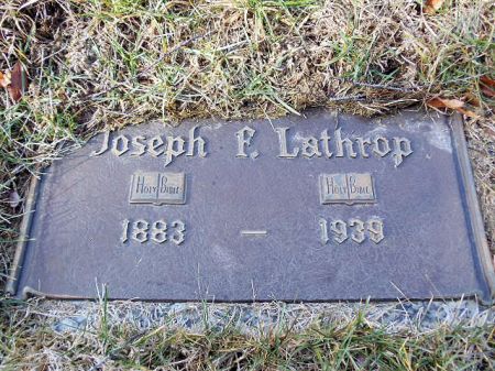 LATHROP, JOSEPH FRANKLIN - Jefferson County, Iowa | JOSEPH FRANKLIN LATHROP 