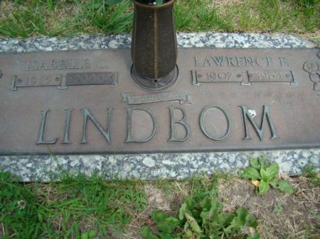 LINDBOM, ISABELLE C - Jefferson County, Iowa | ISABELLE C LINDBOM 