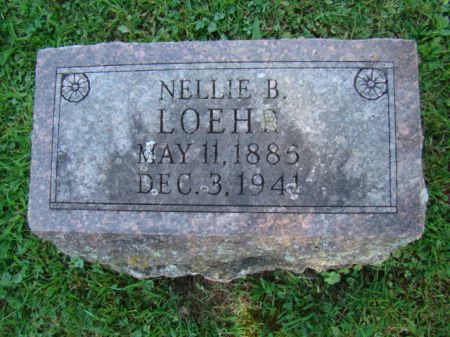 LOEHR, NELLIE BLYTHE - Jefferson County, Iowa | NELLIE BLYTHE LOEHR 