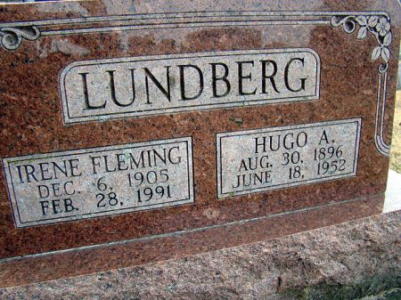LUNDBERG, HUGO ALBERT - Jefferson County, Iowa | HUGO ALBERT LUNDBERG 