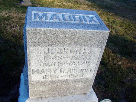 RODIBAUGH MADDIX, MARY - Jefferson County, Iowa | MARY RODIBAUGH MADDIX 