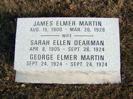 MARTIN, GEORGE ELMER - Jefferson County, Iowa | GEORGE ELMER MARTIN 