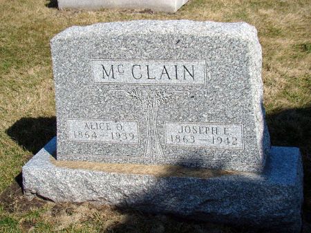 CARSON MCCLAIN, ALICE ORINDA - Jefferson County, Iowa | ALICE ORINDA CARSON MCCLAIN 