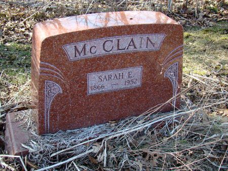 MCCLAIN, SARAH E - Jefferson County, Iowa | SARAH E MCCLAIN 