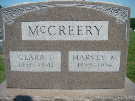 MCCREERY, CLARA I - Jefferson County, Iowa | CLARA I MCCREERY 