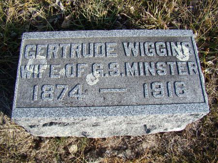 MINSTER, GERTRUDE - Jefferson County, Iowa | GERTRUDE MINSTER 