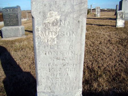 MONSON, ANNA - Jefferson County, Iowa | ANNA MONSON 