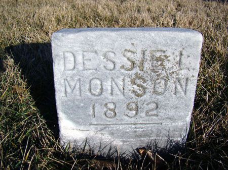 MONSON, DESSIE L - Jefferson County, Iowa | DESSIE L MONSON 