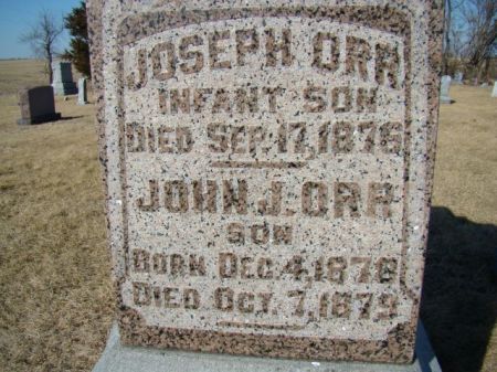 ORR, JOSEPH - Jefferson County, Iowa | JOSEPH ORR 