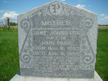 JOHNSTON PARK, JANE - Jefferson County, Iowa | JANE JOHNSTON PARK 