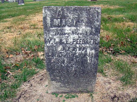 PEEBLER, MARY J - Jefferson County, Iowa | MARY J PEEBLER 