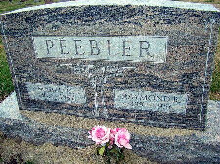 PEEBLER, MABEL C - Jefferson County, Iowa | MABEL C PEEBLER 