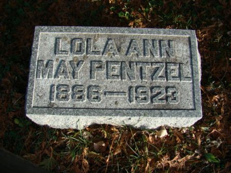 MAY PENTZEL, LOLA ANN - Jefferson County, Iowa | LOLA ANN MAY PENTZEL 