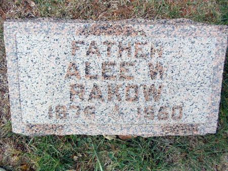 RAKOW, ALEE WILLIAM - Jefferson County, Iowa | ALEE WILLIAM RAKOW 