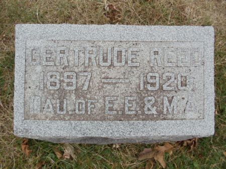 REED, GERTRUDE - Jefferson County, Iowa | GERTRUDE REED 