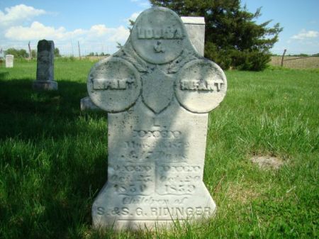 RIDINGER, LOUISA - Jefferson County, Iowa | LOUISA RIDINGER 