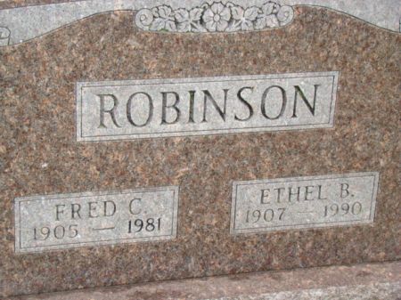 ROBINSON, FRED CHARLES - Jefferson County, Iowa | FRED CHARLES ROBINSON 