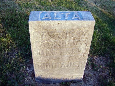 RODIBAUGH, ALTA - Jefferson County, Iowa | ALTA RODIBAUGH 