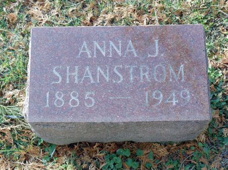 BATES SHANSTROM, ANNA J - Jefferson County, Iowa | ANNA J BATES SHANSTROM 