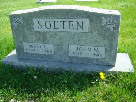 SOETEN, JOHN W - Jefferson County, Iowa | JOHN W SOETEN 