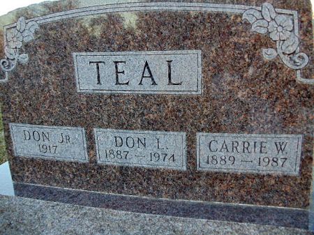 TEAL, CARRIE - Jefferson County, Iowa | CARRIE TEAL 