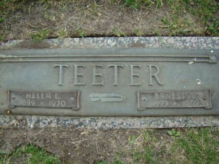 TEETER, HELEN E - Jefferson County, Iowa | HELEN E TEETER 