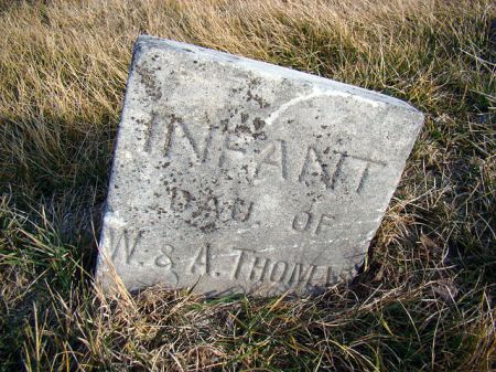 THOMAS, INFANT DAUGHTER - Jefferson County, Iowa | INFANT DAUGHTER THOMAS 