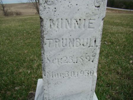 ASH TURNBULL, MINNIE - Jefferson County, Iowa | MINNIE ASH TURNBULL 