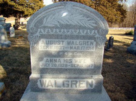 WALGREN, AUGUST - Jefferson County, Iowa | AUGUST WALGREN 