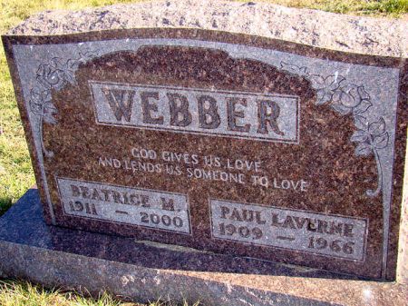 HESTON WEBBER, BEATRICE M - Jefferson County, Iowa | BEATRICE M HESTON WEBBER 