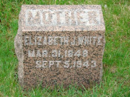 WHITE, ELIZABETH J - Jefferson County, Iowa | ELIZABETH J WHITE 