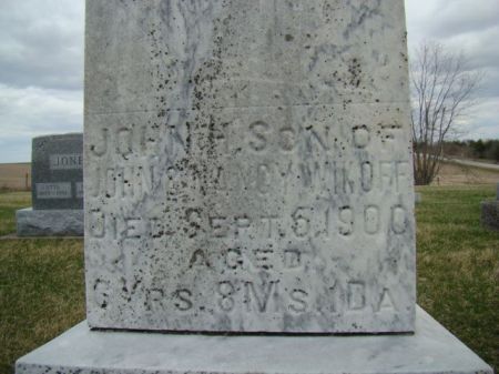 WIKOFF, JOHN HART - Jefferson County, Iowa | JOHN HART WIKOFF 