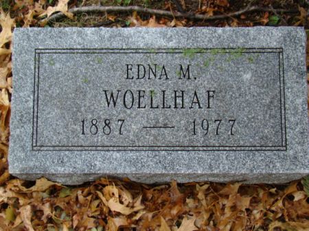 WOELLHAF, EDNA M - Jefferson County, Iowa | EDNA M WOELLHAF 