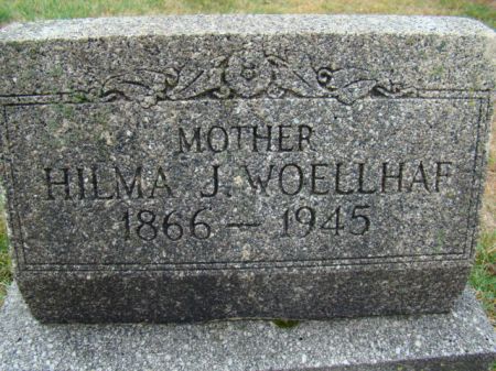 WOELLHAF, HILMA JOSEPHINE - Jefferson County, Iowa | HILMA JOSEPHINE WOELLHAF 