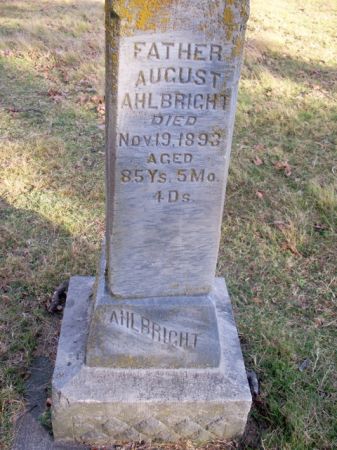 AHLBRIGHT, AUGUST - Johnson County, Iowa | AUGUST AHLBRIGHT 