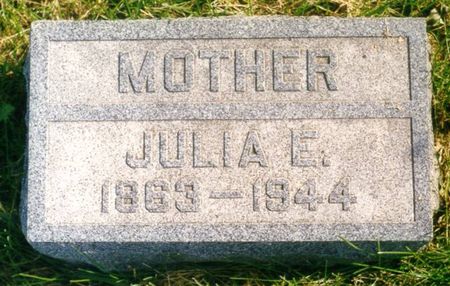 AKERS, JULIA EVALINE - Johnson County, Iowa | JULIA EVALINE AKERS 