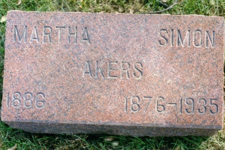 AKERS, MARTHA EUSTACHIA - Johnson County, Iowa | MARTHA EUSTACHIA AKERS 