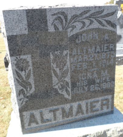 ALTMAIER, JOHN A. - Johnson County, Iowa | JOHN A. ALTMAIER 