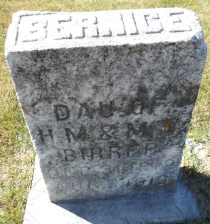 BIRRER, BERNICE - Johnson County, Iowa | BERNICE BIRRER 