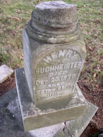 BUCHHEISTER, HENRY - Johnson County, Iowa | HENRY BUCHHEISTER 