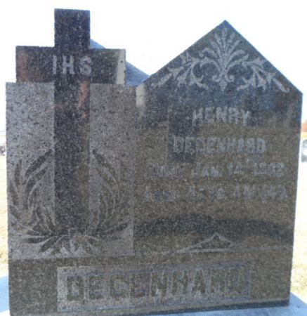DEGENHART, HENRY - Johnson County, Iowa | HENRY DEGENHART 